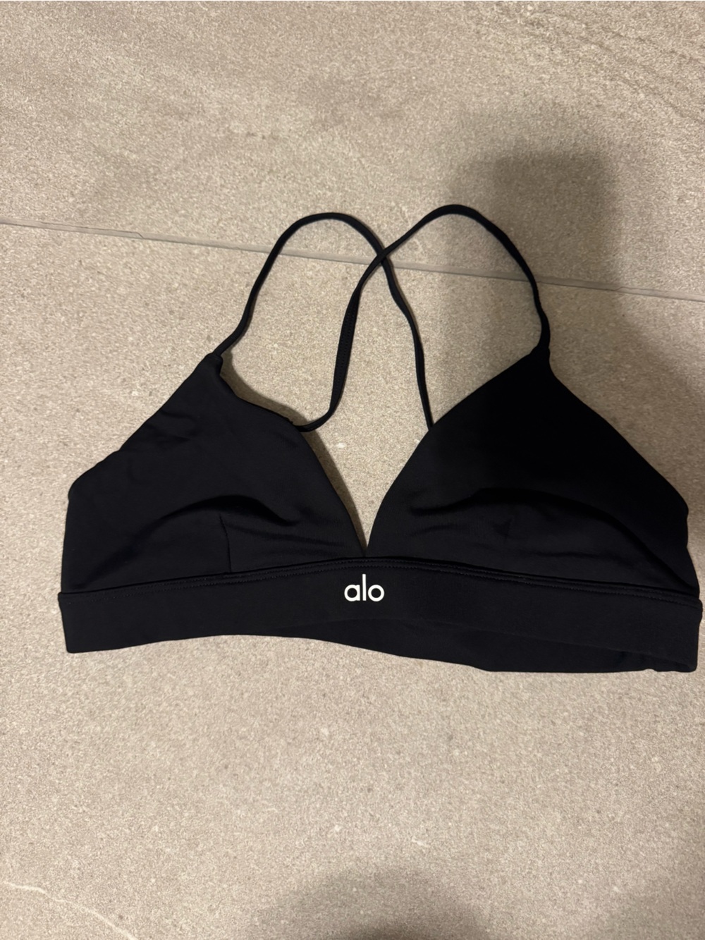 alo Black splendora bra